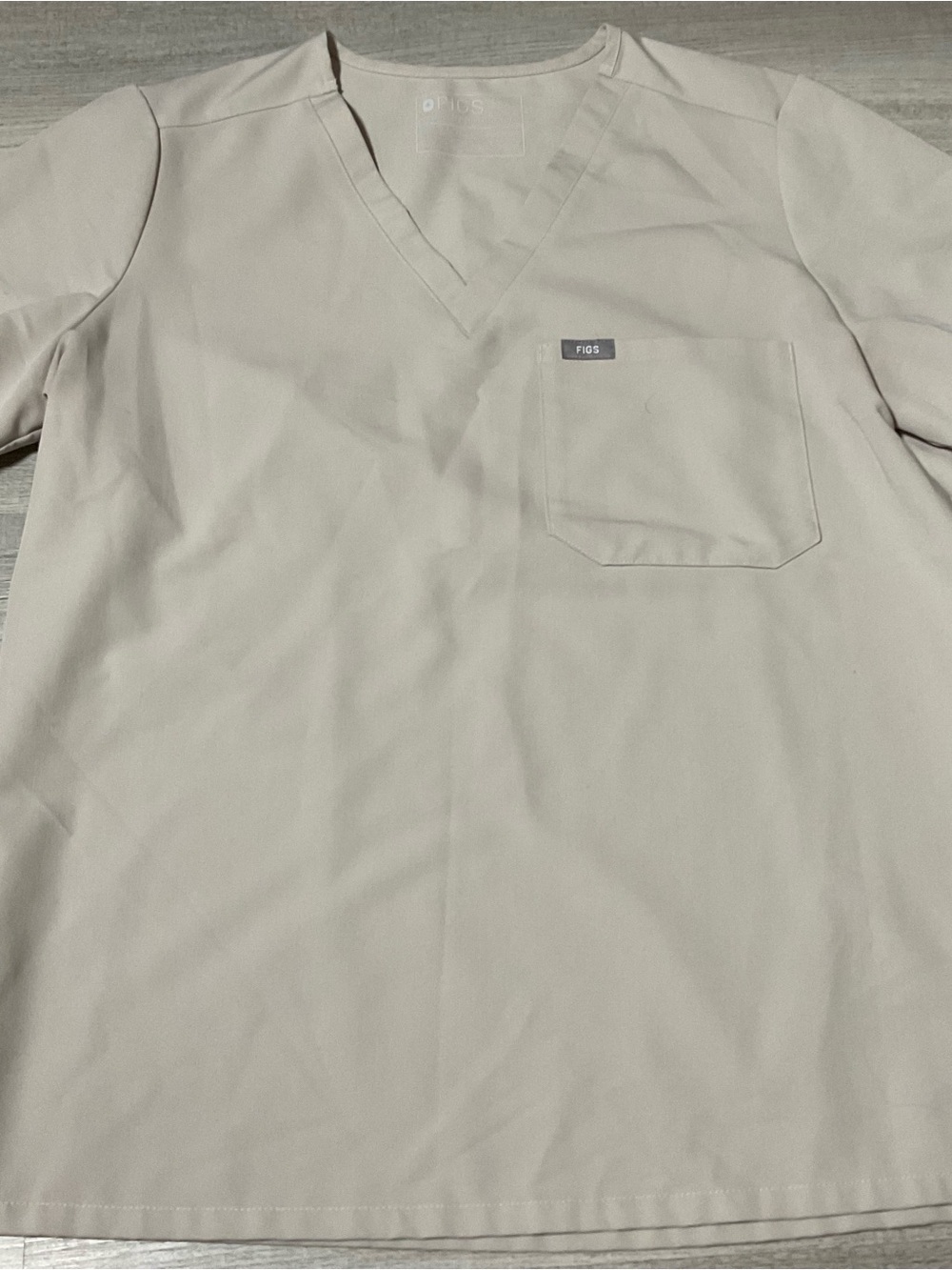 Figs Tan Scrubs Size L and M Set Top Bottom Jogger - Picture 2 of 6